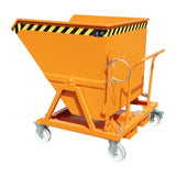 BAUER Südlohn Späne-Kippmulde Typ SKS 700 RAL 2000 Gelborange - Art.-Nr. 4541-20-0000-1