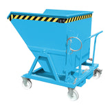 BAUER Südlohn Späne-Kippmulde Typ SKS 700 RAL 5012 Lichtblau - Art.-Nr. 4541-20-0000-3