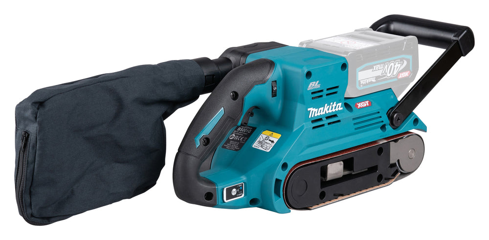 Makita Akku-Bandschleifer | 40V max. Power & AWS-Staubabsaugung - BS001GZ