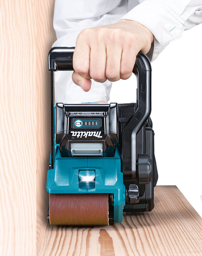 Makita Akku-Bandschleifer | 40V max. Power & AWS-Staubabsaugung - BS001GZ