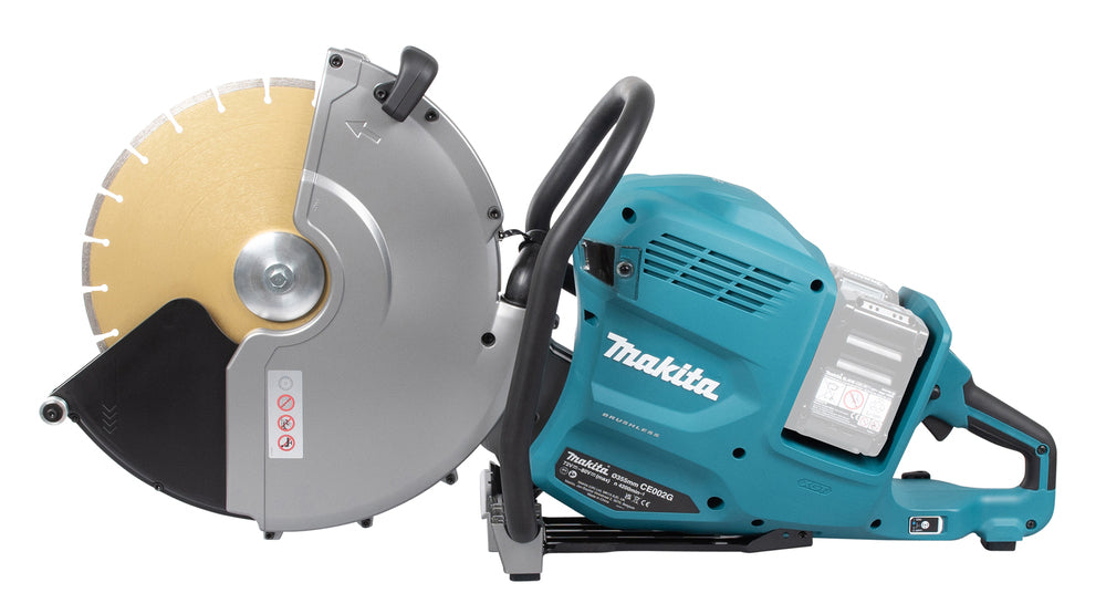 Makita Akku-Trennschleifer | mit Staubabsaugung, AWS & AFT für sicheres Arbeiten - CE002GZ01