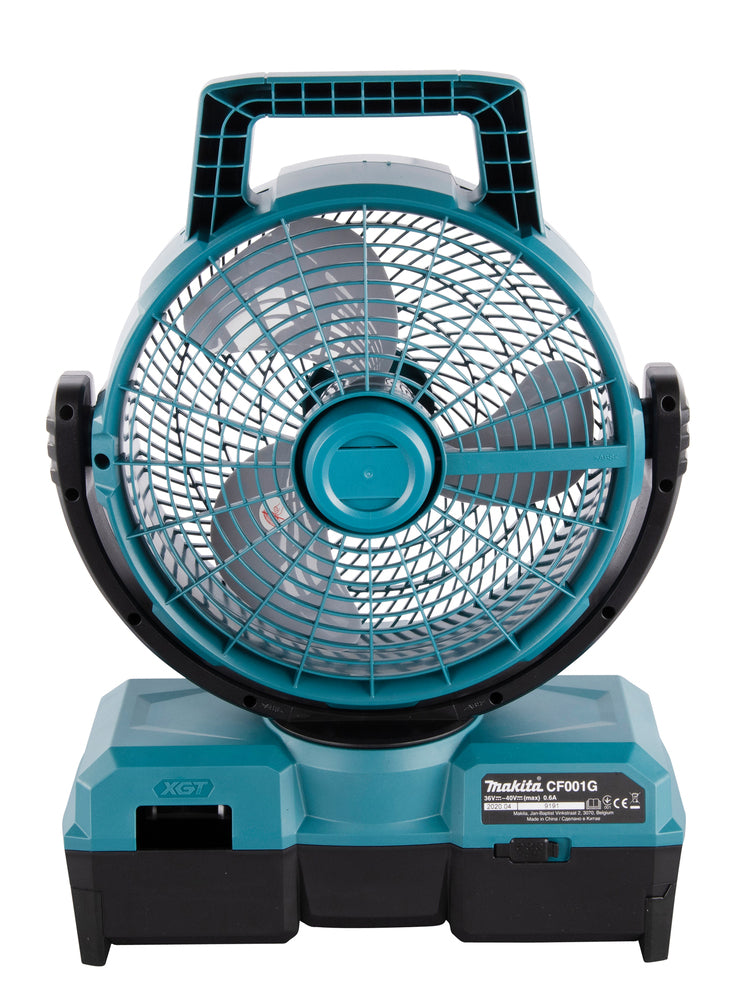 Makita Akku-Lüfter 40V | kraftvoll, mit 235 mm Ventilatordurchmesser & 3 Stufen - CF001GZ
