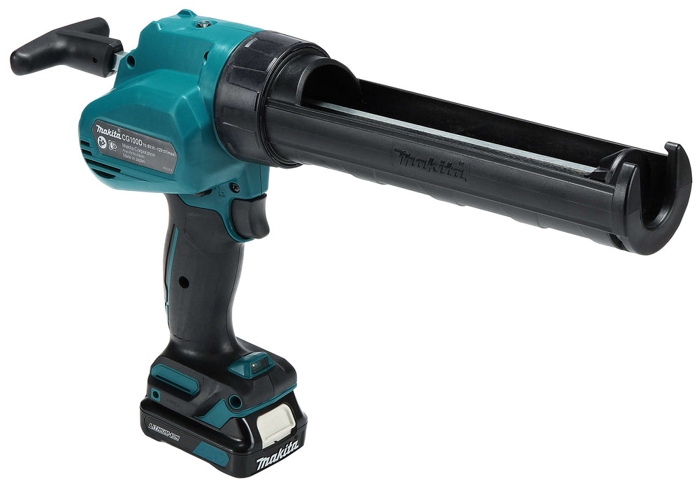 Makita Akku-Kartuschenpistole | für 310 ml Kartuschen & 600 ml Schlauchbeutel - CG100DSYEX