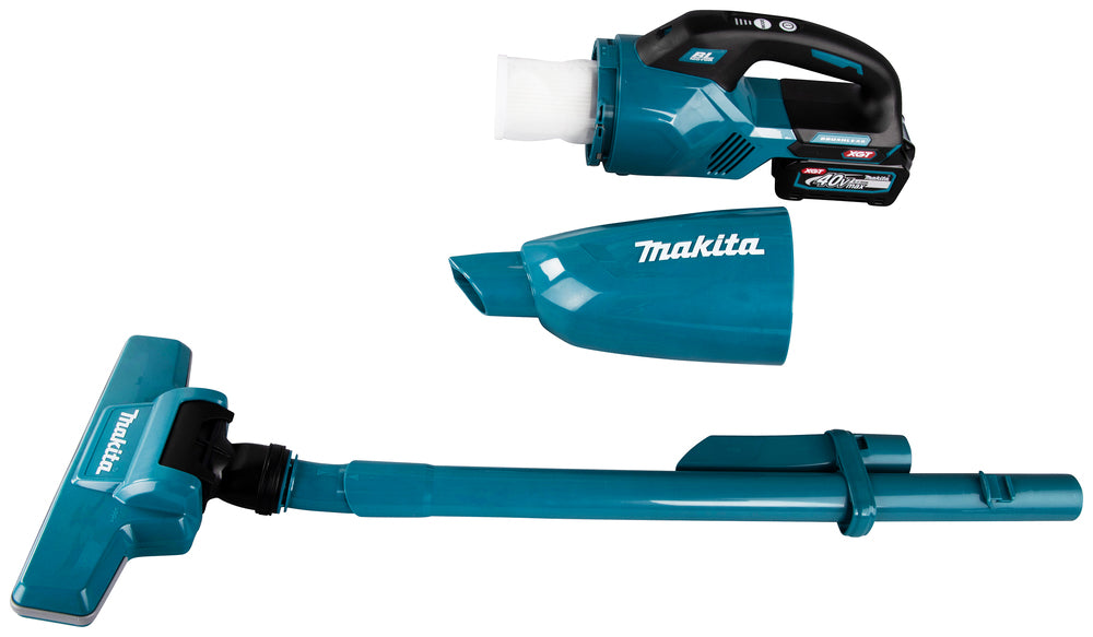 Makita Akku-Staubsauger | mit Verriegelungsmechanismus & 4-stufiger Saugkraftregelung - CL001GZ02