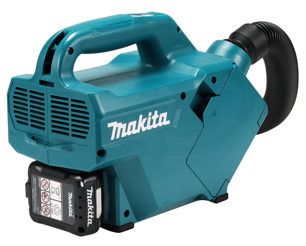 Makita Akku-Staubsauger | kompakt, mit verlängerbarem Schlauch & LED-Akkukapazitätsanzeige - CL121DSA
