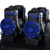 AirPro ölfreier Flüsterkompressor 135 L 12 bar 400 V – 640 L/min - CP63P4T135B12