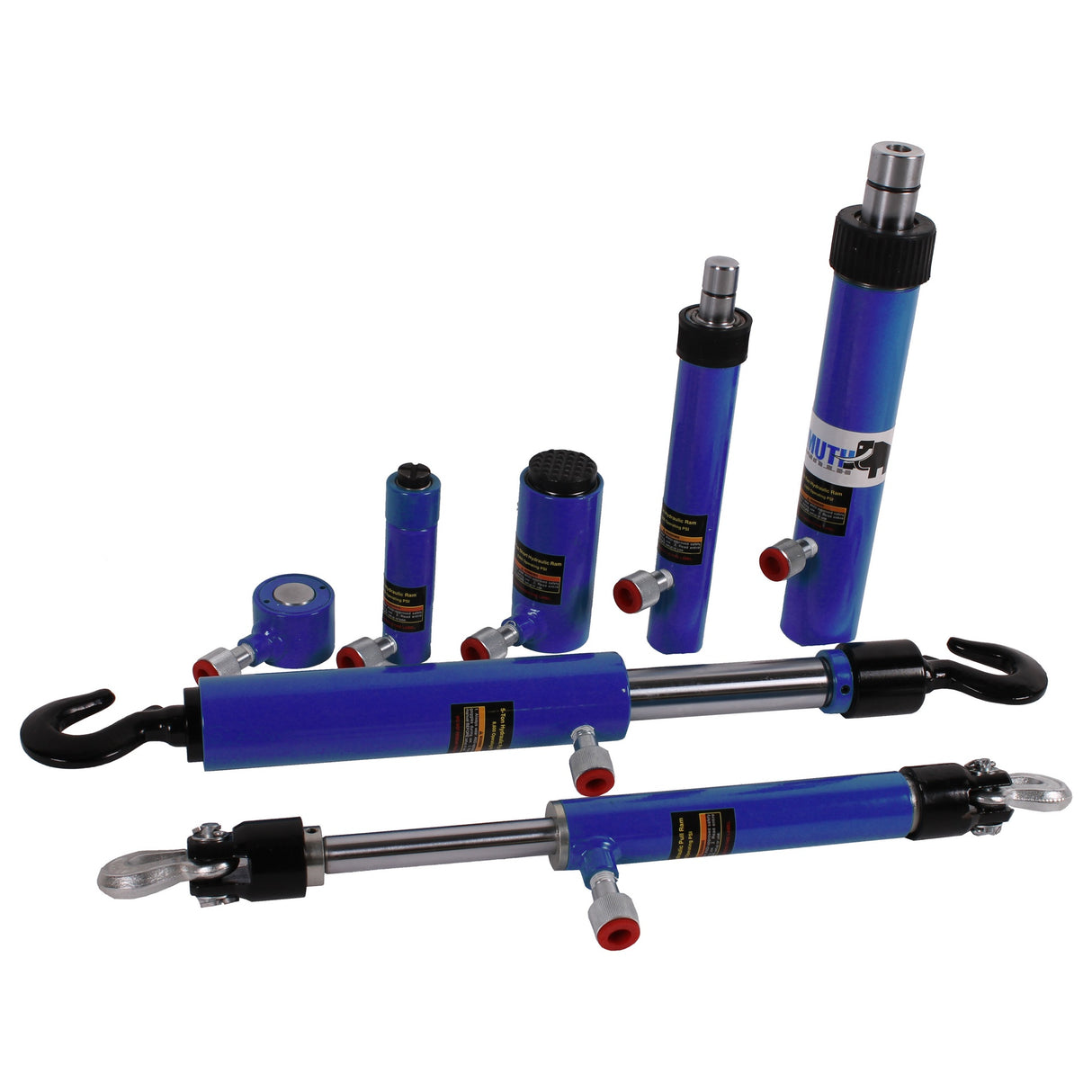 MAMMUTH Ausbeulsatz Zylinder 7 Teile / Hydraulikzylinder Set - CRS7P
