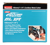 Makita Akku-Metallhandkreissäge – bürstenlos, mit Staubbox & Doppel-LED - CS002GZ