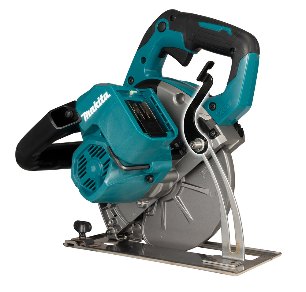 Makita Akku-Metallhandkreissäge – bürstenlos, mit Staubbox & Doppel-LED - CS002GZ