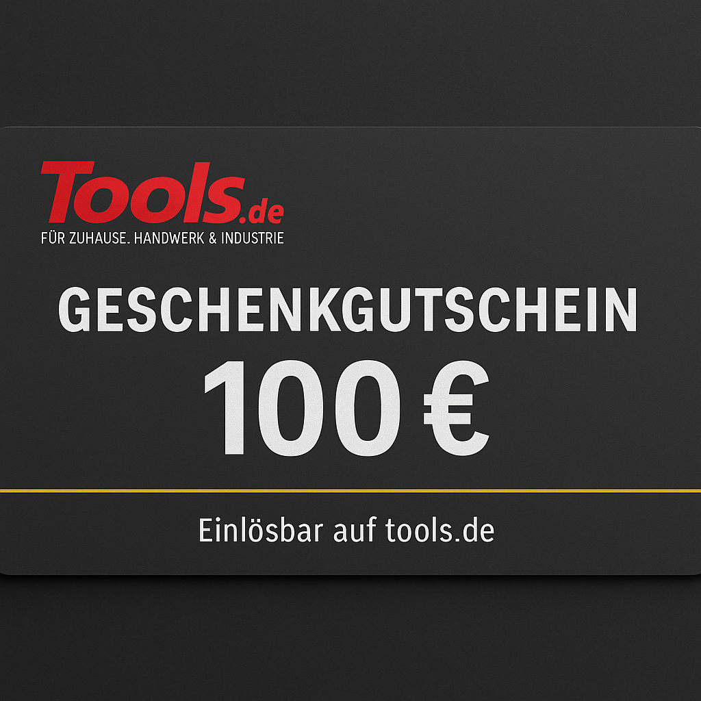 Tools.de Geschenkgutschein – digital & sofort per E-Mail