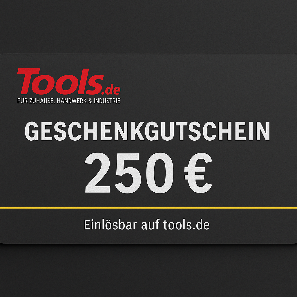 Tools.de Geschenkgutschein – digital & sofort per E-Mail