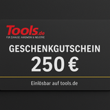 Tools.de Geschenkgutschein – digital & sofort per E-Mail