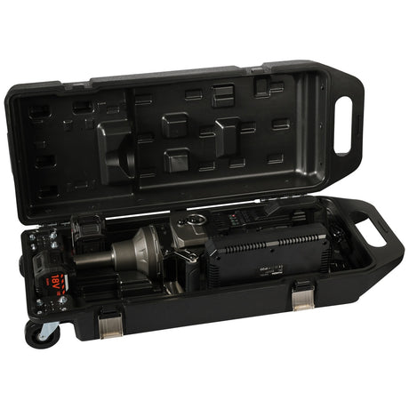 Fluxon Akku Schlagschrauber 1" 4000 Nm Set 2×8 Ah + Doppellader – IWC10N30B1