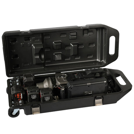 Fluxon Akku-Schlagschrauber 1" 4000 Nm Set 4×8 Ah + Doppellader – IWC10N30B2