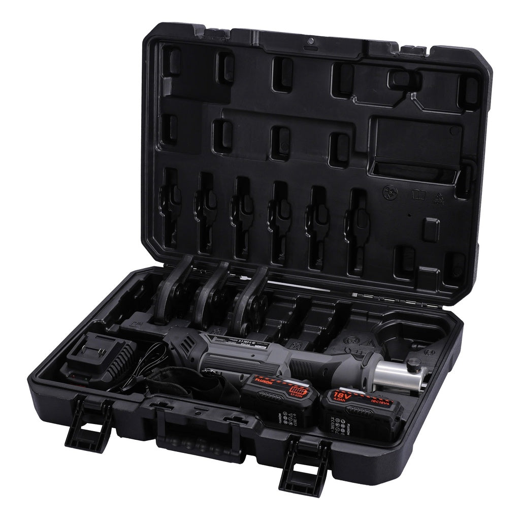 Fluxon 18V Profi Akku-Pressmaschine inkl. 2x 4,0Ah Akku - IPC34B2M