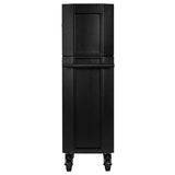 BUNKER Werkzeugwagen mit Topcase, 10 Soft-Close-Schubladen, 660mm, schwarz D24247
