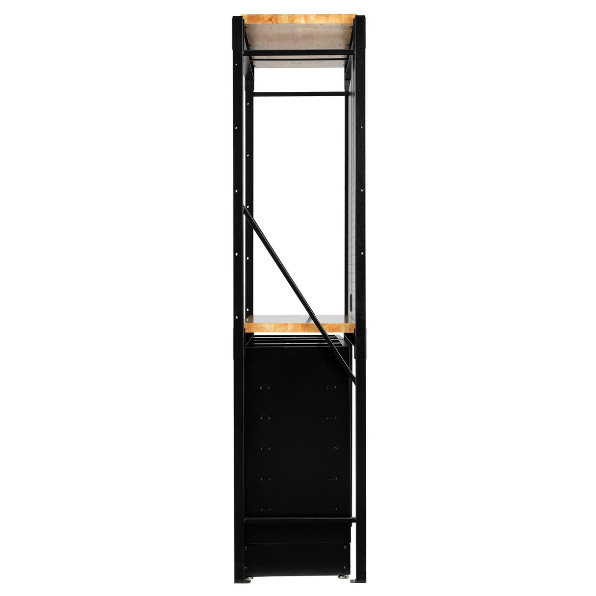 BUNKER Modular Regalsystem Combo Werkstatteinrichtung Regal Werkbank mit Hartholz-Arbeitsplatte - 15-teilig - D27912