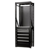 BUNKER 750mm Modular Regalsystem Combo Werkstatteinrichtung Regal Werkbank mit Edelstahl-Arbeitsplatte - 13-teilig - D27975