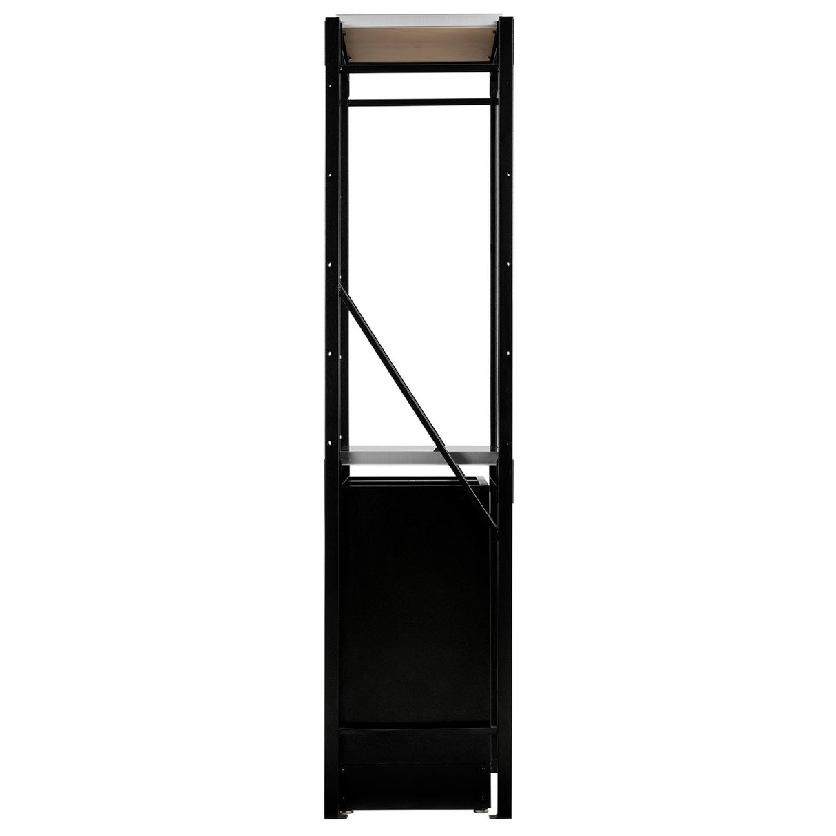 BUNKER 750mm Modular Regalsystem Combo Werkstatteinrichtung Regal Werkbank mit Edelstahl-Arbeitsplatte - 13-teilig - D27975