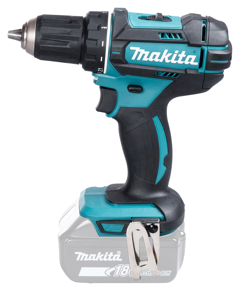 Makita Akku-Bohrschrauber 18V | 21 Drehmomentstufen, Vollmetall-Getriebe & XPT - DDF482Z