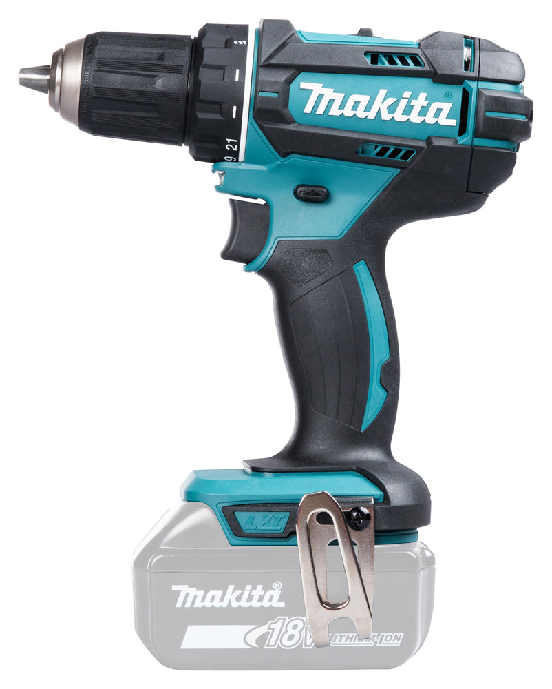 Makita Akku-Bohrschrauber 18V | 21 Drehmomentstufen, Vollmetall-Getriebe & XPT - DDF482Z