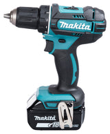 Makita Akku-Bohrschrauber 18V | 21 Drehmomentstufen, Vollmetall-Getriebe & XPT-Schutz - DDF482RFJ