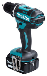 Makita Akku-Bohrschrauber 18V | 21 Drehmomentstufen, Vollmetall-Getriebe & XPT-Schutz - DDF482RFJ