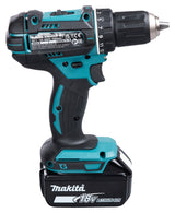 Makita Akku-Bohrschrauber 18V | 21 Drehmomentstufen, Vollmetall-Getriebe & XPT-Schutz - DDF482RFJ