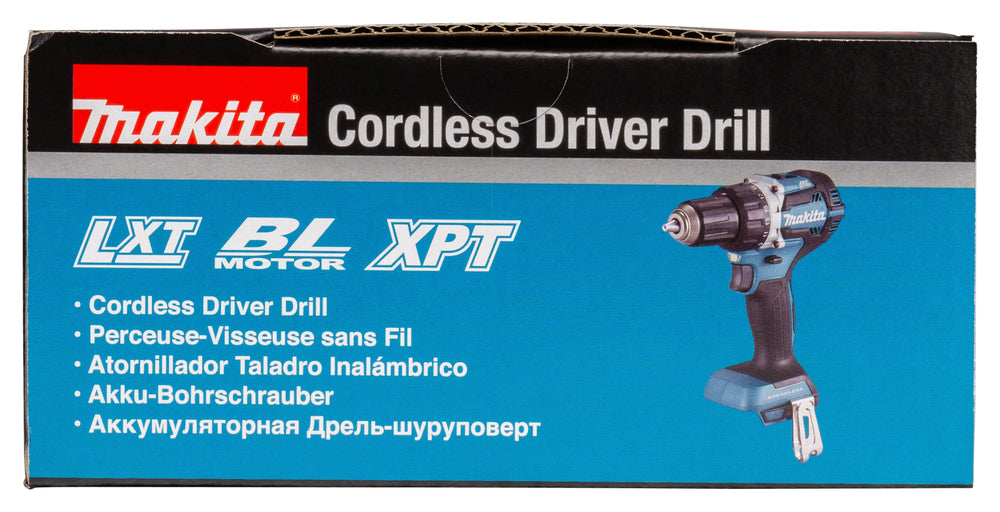 Makita Akku-Bohrschrauber 18V | kompakt 172 mm, Brushless & 21 Drehmomentstufen - DDF484Z