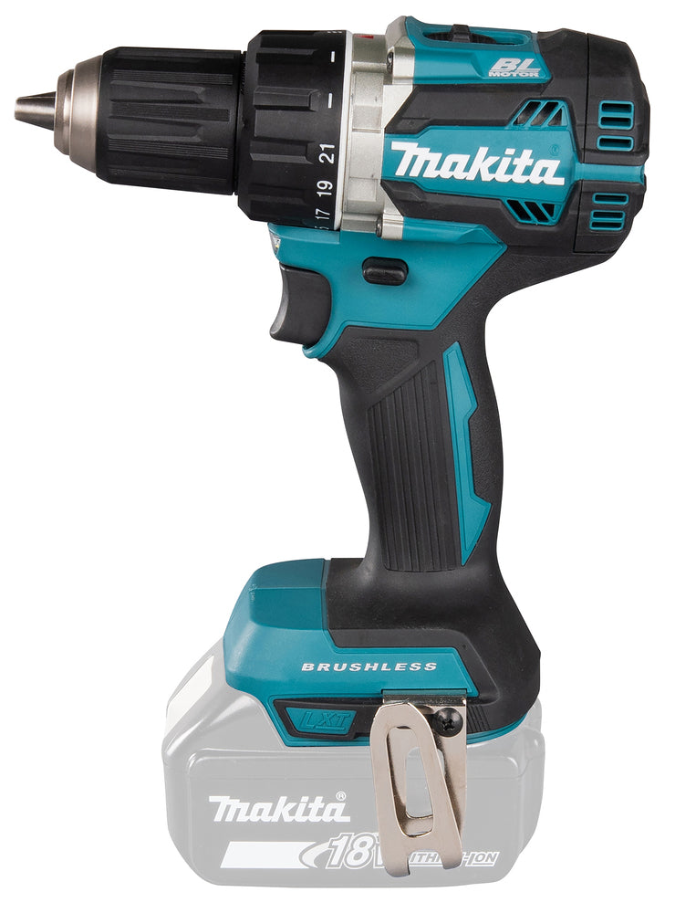 Makita Akku-Bohrschrauber 18V | kompakt 172 mm, Brushless & 21 Drehmomentstufen - DDF484Z