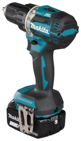 Makita Akku-Bohrschrauber 18V | kompakt 172 mm, Brushless & 21 Drehmomentstufen - DDF484RTE