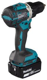 Makita Akku-Bohrschrauber 18V | kompakt 172 mm, Brushless & 21 Drehmomentstufen - DDF484RTJ