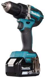 Makita Akku-Bohrschrauber 18V | kompakt 172 mm, Brushless & 21 Drehmomentstufen - DDF484RTJ