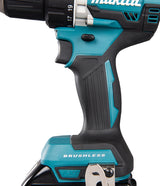 Makita Akku-Bohrschrauber 18V | kompakt 172 mm, Brushless & 21 Drehmomentstufen - DDF484RTJ