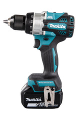 Makita Akku-Bohrschrauber 18V | Brushless, Vollmetall-Getriebe & Doppel-LED - DDF486RTJ
