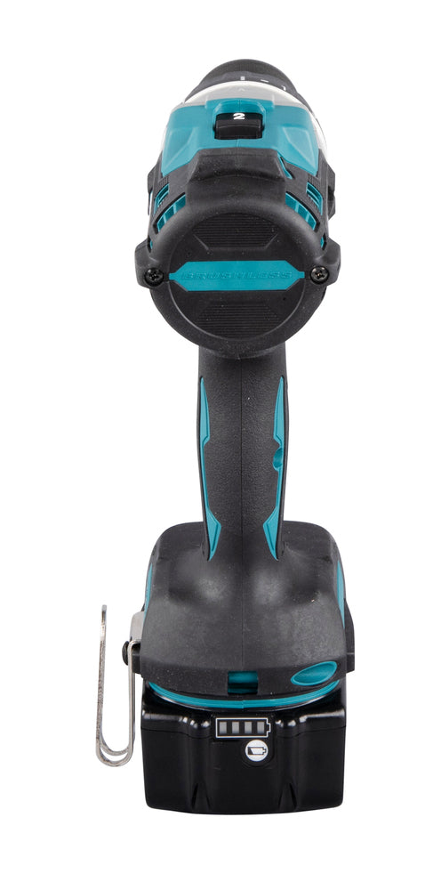 Makita Akku-Bohrschrauber 18V | Brushless, Vollmetall-Getriebe & Doppel-LED - DDF486RTJ