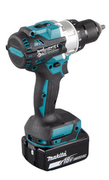 Makita Akku-Bohrschrauber 18V | Brushless, Vollmetall-Getriebe & Doppel-LED - DDF486RTJ