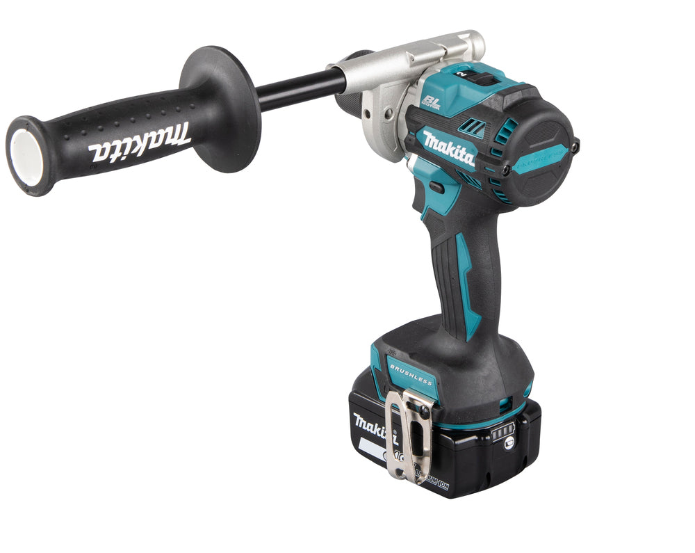 Makita Akku-Bohrschrauber 18V | Brushless, Vollmetall-Getriebe & Doppel-LED - DDF486RTJ