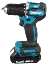Makita Akku-Bohrschrauber 18V | ergonomischer Softgrip, kompakt & LED-Licht - DDF487RAJ