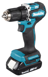 Makita Akku-Bohrschrauber 18V | ergonomischer Softgrip, kompakt & LED-Licht - DDF487RAJ