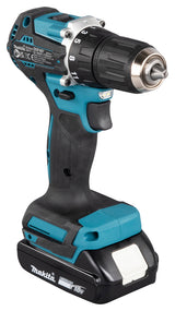 Makita Akku-Bohrschrauber 18V | ergonomischer Softgrip, kompakt & LED-Licht - DDF487RAJ