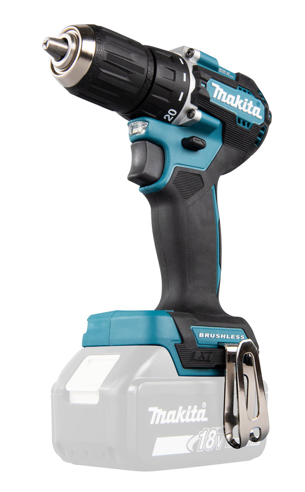 Makita Akku-Bohrschrauber 18V | kompakt, ergonomisch & mit Softgrip-Griff - DDF487Z