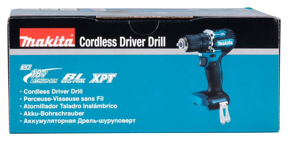 Makita Akku-Bohrschrauber 18V | kompakt, ergonomisch & mit Softgrip-Griff - DDF487Z