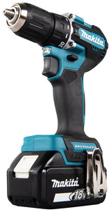 Makita Akku-Bohrschrauber 18V | ergonomischer Softgrip, kompakt & LED-Licht - DDF487RAJ