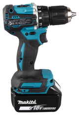 Makita Akku-Bohrschrauber 18V | ergonomischer Softgrip, kompakt & LED-Licht - DDF487RAJ