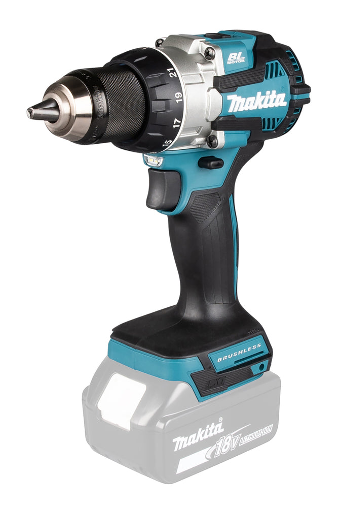 Makita Akku-Bohrschrauber 18V | Brushless, 110 Nm Drehmoment & Doppel-LED - DDF489Z