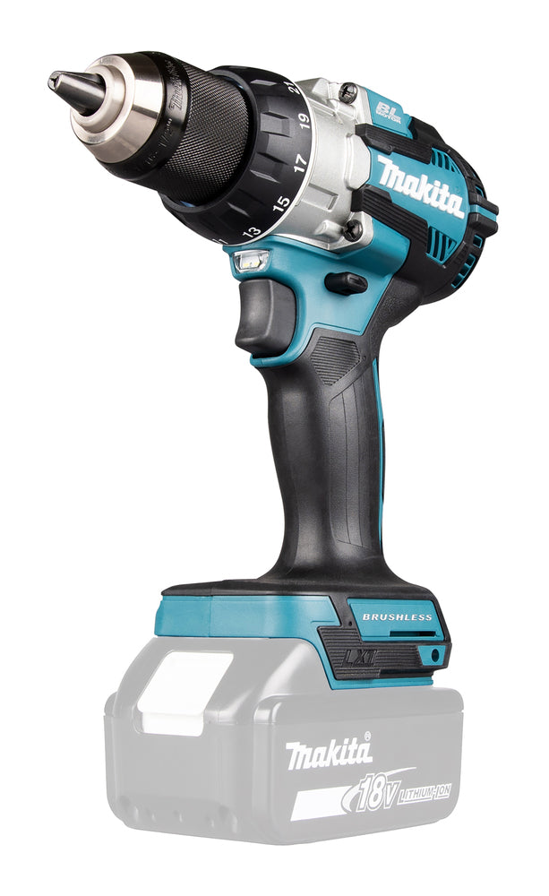 Makita Akku-Bohrschrauber 18V | Brushless, 110 Nm Drehmoment & Doppel-LED - DDF489Z
