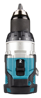 Makita Akku-Bohrschrauber 18V | Brushless, 110 Nm, kurze Bauform & Doppel-LED - DDF489RTJ
