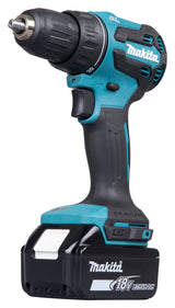 Makita Akku-Bohrschrauber 18V | 65 Nm Drehmoment, 2-Gang-Getriebe & LED-Licht - DDF490RFJ