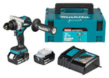 Makita Akku-Bohrschrauber 18V | Brushless, Vollmetall-Getriebe & Doppel-LED - DDF492RTJ